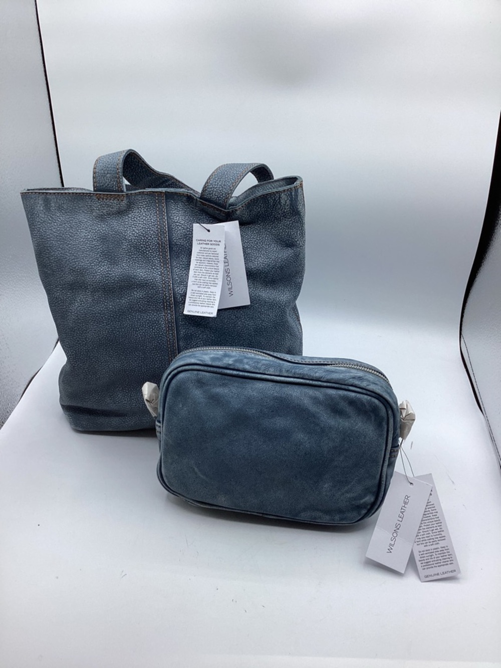 NWT Wilson’s Leather 2 piece set with Shoulder Bag and Crossbody